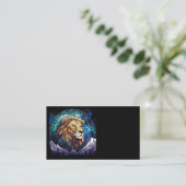 Lion Business Cards Visitenkarte (Stehend Vorderseite)