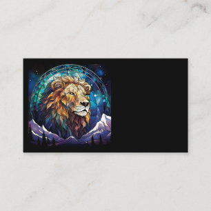 Lion Business Cards Visitenkarte