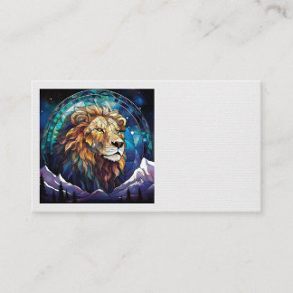 Lion Business Cards Visitenkarte