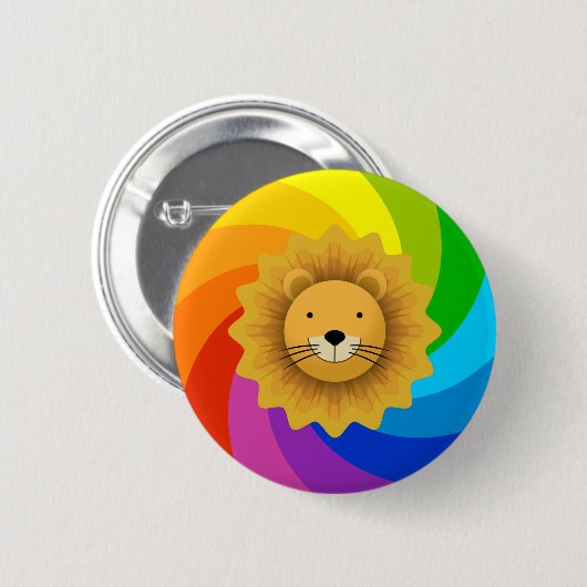Lion Button (Vorne & Hinten)