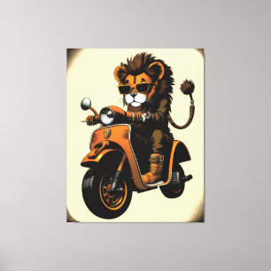 Lion Canvas Print Leinwanddruck