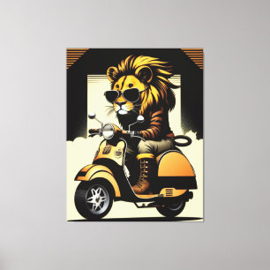 Lion Canvas Print Leinwanddruck
