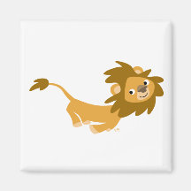 Lion-Cartoon-Magnet