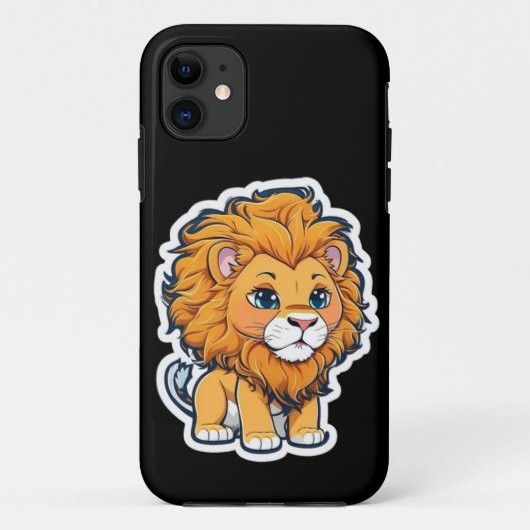 Lion Case-Mate iPhone Hülle (Rückseite)