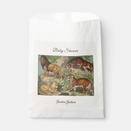 Lion cat Dschungel Gender Neutral Baby Dusche by M Geschenktütchen