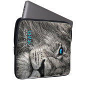 Lion Chase Your Dreams Laptopschutzhülle (Vorne Rechts)