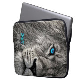Lion Chase Your Dreams Laptopschutzhülle (Vorderseite Links)
