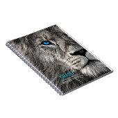 Lion Chase Your Dreams Notizblock (Rechte Seite)