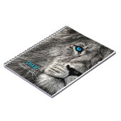 Lion Chase Your Dreams Notizblock (Linke Seite)