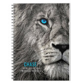 Lion Chase Your Dreams Notizblock (Vorderseite)