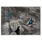 Lion Chase Your Dreams Schneidebrett (Vorderseite)