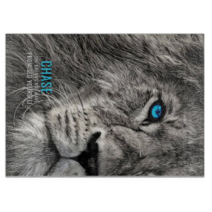 Lion Chase Your Dreams Schneidebrett