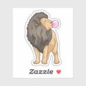 Lion Chewing gum Aufkleber (Blatt)