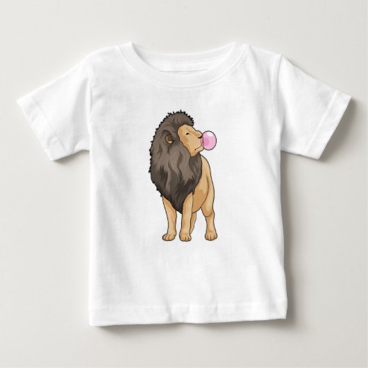 Lion Chewing gum Baby T-shirt (Vorderseite)