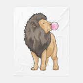 Lion Chewing gum Fleecedecke (Vorderseite)