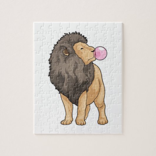 Lion Chewing gum Puzzle (Vertikal)