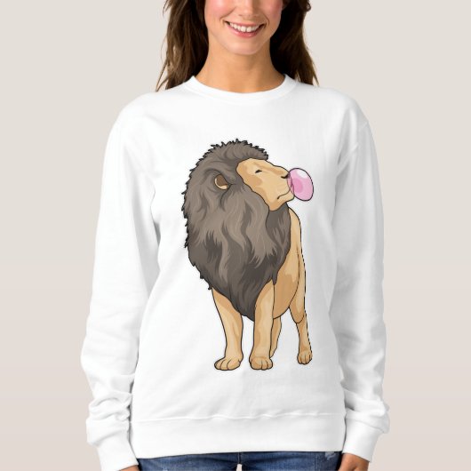 Lion Chewing gum Sweatshirt (Vorderseite)