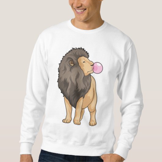 Lion Chewing gum Sweatshirt (Vorderseite)