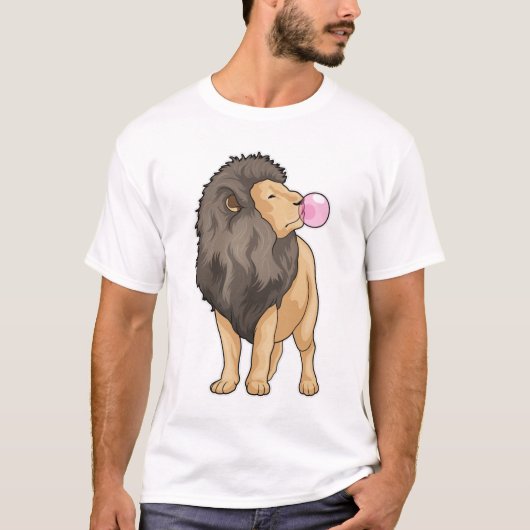 Lion Chewing gum T-Shirt (Vorderseite)