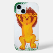Lion Child Art Case-Mate iPhone Hülle (Rückseite)