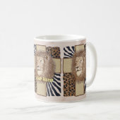 Lion Christlich Cross Tasse (VorderseiteRechts)