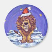 Lion Christmas Magnet (Vorne)
