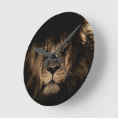 Lion Clock Runde Wanduhr (Winkel)