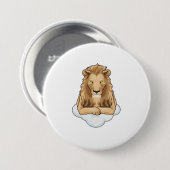 Lion Clouds Button (Vorne & Hinten)