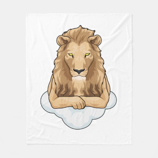 Lion Clouds Fleecedecke (Vorderseite)