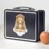 Lion Clouds Metall Brotdose (Beispiel)
