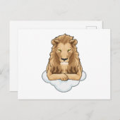 Lion Clouds Postkarte (Vorne/Hinten)