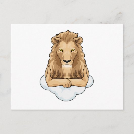 Lion Clouds Postkarte (Vorderseite)