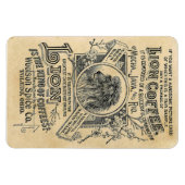 Lion Coffee Magnet (Horizontal)