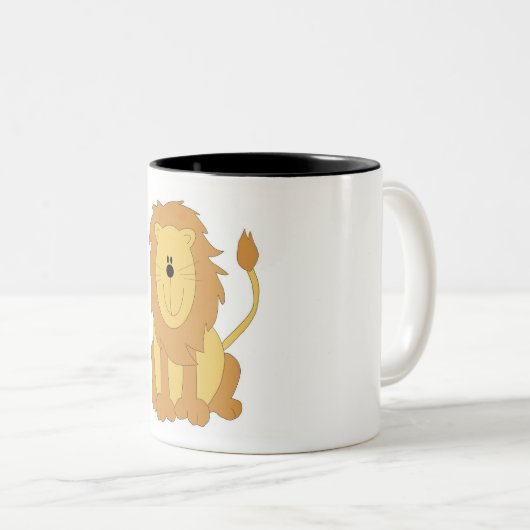 Lion Coffee Tasse (VorderseiteRechts)