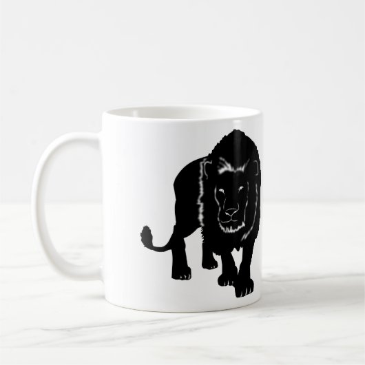 Lion Coffee Tasse - Ihre Farbe (Links)
