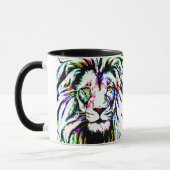 Lion Coffee Tasse - Lion Head Coffee Cup (Links)