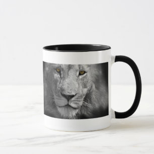 Lion Collage Tasse