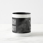 Lion Collage Tasse (Zentrum)