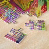 LION COLORFUL JIGSAW PUZZLE (Seite)