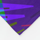 Lion Colorful Prismatischer Pop Art Design-62501 Fleecedecke (Ecke)