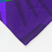 Lion Colorful Prismatischer Pop Art Design-62501 Fleecedecke (Ecke)