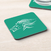 Lion Coster benutzerdefinierte Farben Getränkeuntersetzer (Linke Seite)