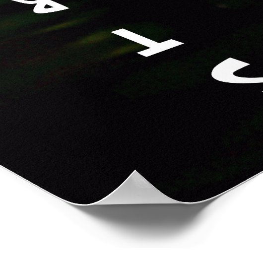 Lion Courage and Strength Poster (Ecke)