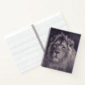 Lion Courage King of the Dschungel Notizblock (Innenseite)