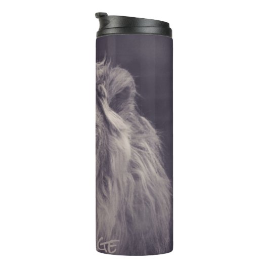 Lion Courage King of the Dschungel Thermosbecher (Nach rechts gedreht)