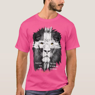 Lion Cross Jesus Christlicher Herr Gott glauben T-Shirt