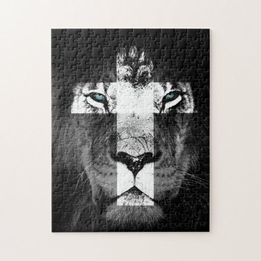 Lion Cross Puzzle (Vertikal)
