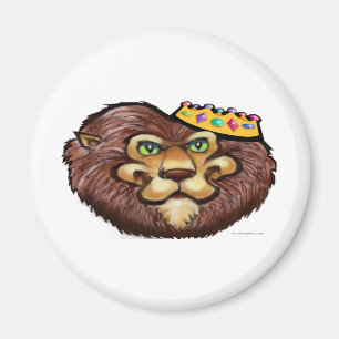 Lion Crown Magnet