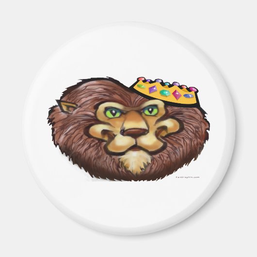 Lion Crown Magnet (Vorne)