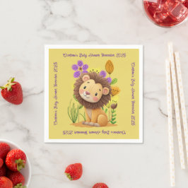 Lion Cub Baby Dusche Serviette